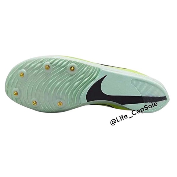 Size 12.5 Nike ZoomX DragonFly Track & Field Distance Spikes Volt DR9922-700 New - Picture 12 of 13